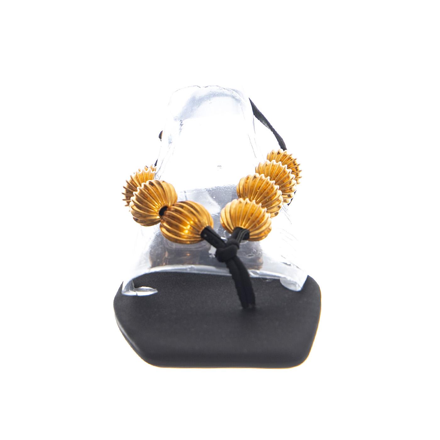 YUCATAN BLACK GOLD - Sandali Donna Neri JCSJC-1119-3-9-BLAGL . JEFFREY CAMPBELL 
