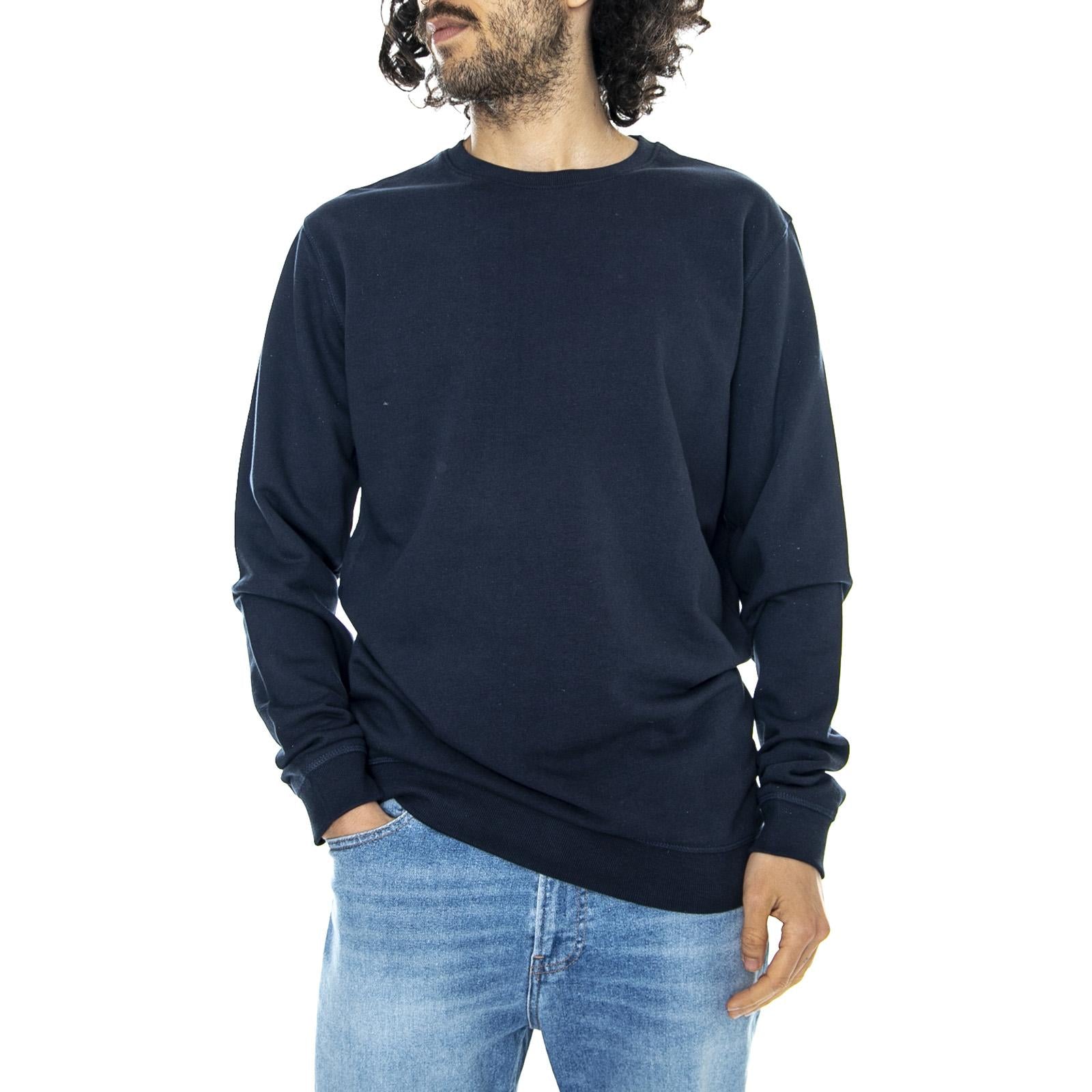 Garon 1991 - Insignia Blue - Felpa Uomo 6177124-1991 INSIGNIA BLUE  SOLID 