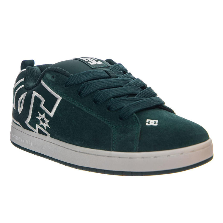 DC Shoes Court Graffik SE Dark Green / White - Scarpe Stringate Uomo Verdi EDYS100014 301 DC 