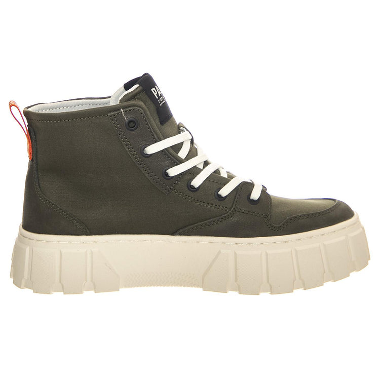 Pallatower Hi Olive Night - Stivali Donna Verdi PAS98573-309-M  PALLADIUM 