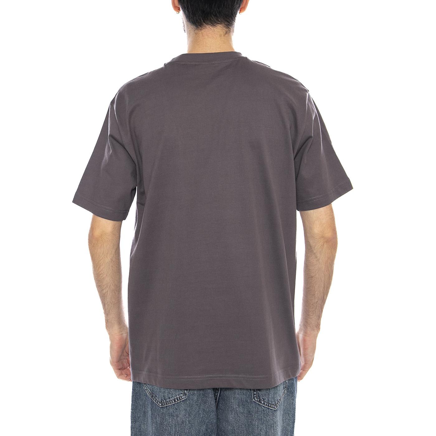 ONSFRED LIFE RLX SS Tee NOOS - Gray - Maglietta Girocollo Uomo Grigia 22022532-GREY GREY ONLY & SONS 