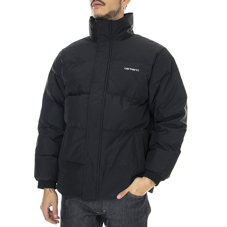 DANVILLE JACKET BLACK / WHITE - Giacca Uomo Nera I029450.0D2XX . CARHARTT WIP 