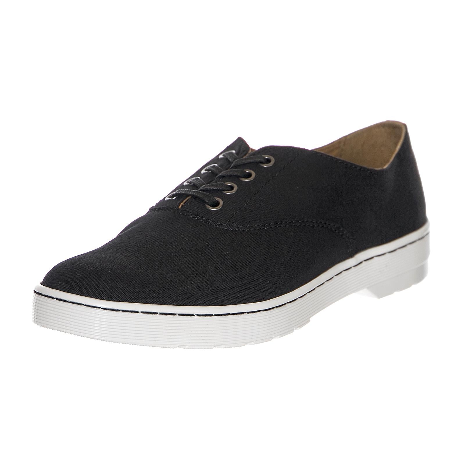 Lakewood Scarpe - Black / Tan - Scarpe Basse Uomo Nere DMSLAKBKCV21220002  DR.MARTENS 