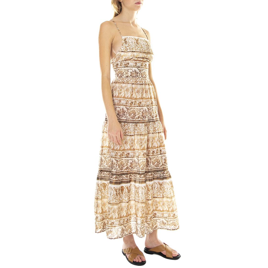 Abito Leone / Salina / Bianco - Abito Donna Multicolore 211SD15021-219136-01  ALESSIA SANTI 