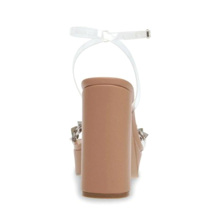 LOCKETT CLEAR NUDE - Sandalo Donna Clear SMSLOCKETT-CLE . STEVE MADDEN 
