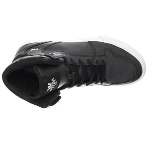 Kids Vaider - Scarpe Stringate Profilo Alto Bambino Nere 58203-002  SUPRA 