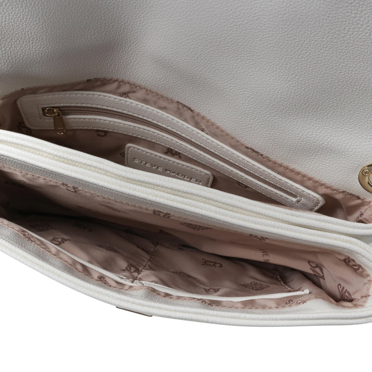 Bhearst White - Borsa a Tracolla Bianca SMABHEARST-WHI  STEVE MADDEN 