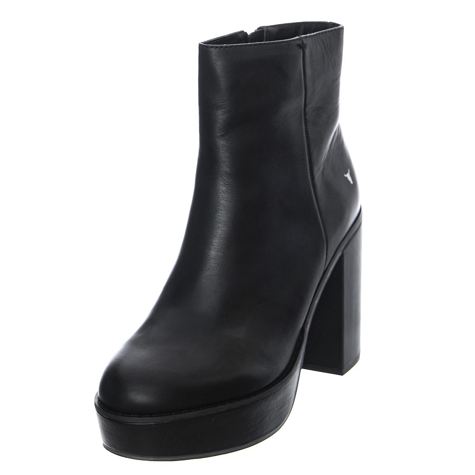 W' Peyton Boots Black Boots PEBL-WS  WINDSOR SMITH 