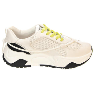 Womens Ultra Jam White Lace-Up Low-Profile Shoes SMPULTRA JAM-WGR  STEVE MADDEN 