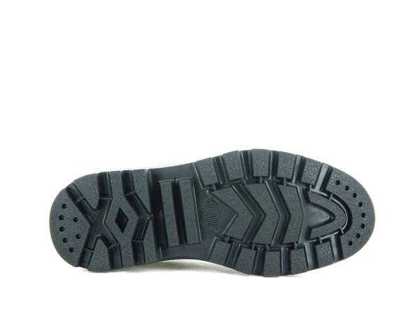 Pallatrooper Off Lth Black / Black - Scarpe Stringate Profilo Alto Uomo Nere PAS77972-001-M  PALLADIUM 