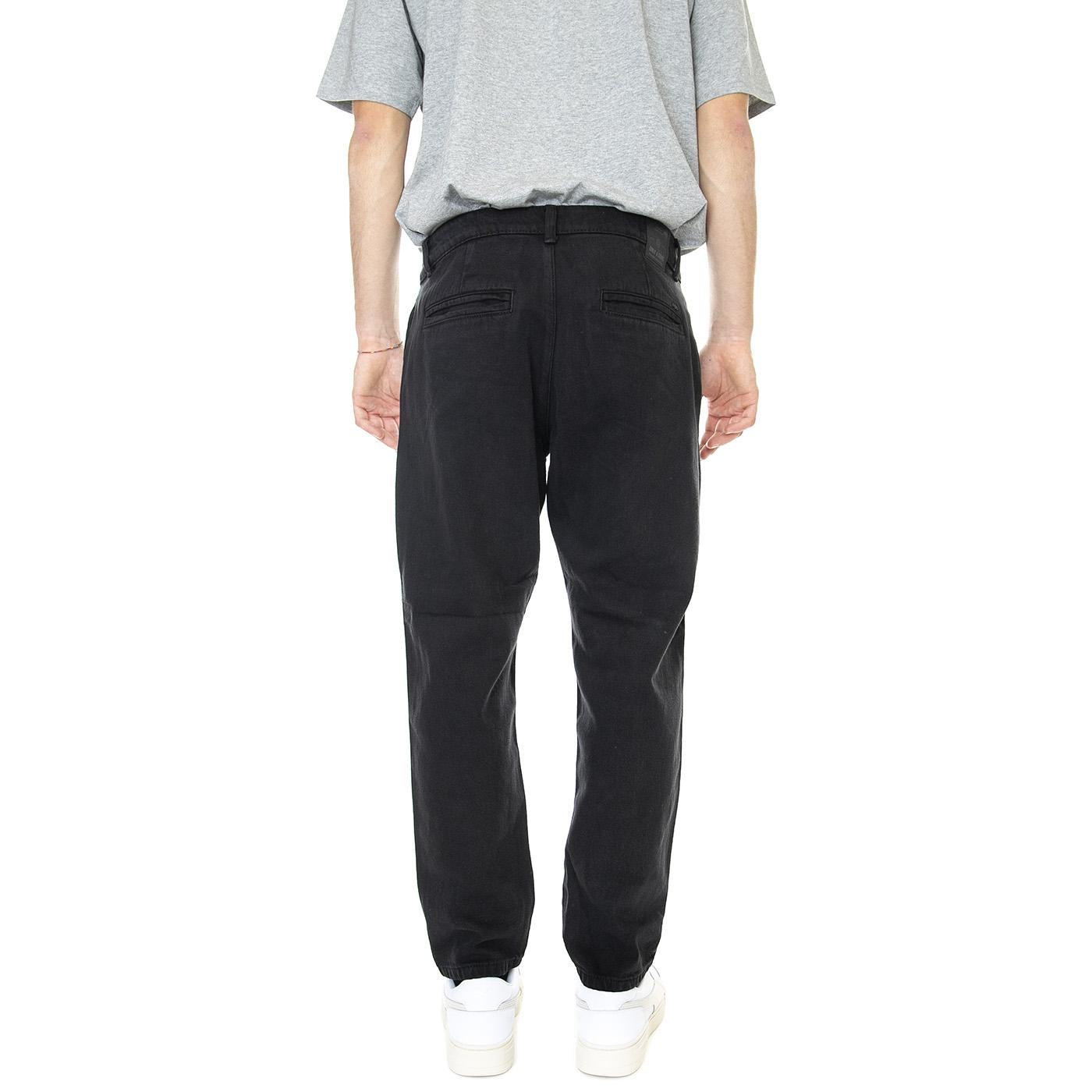 Onsavi Beam Chino Twill PK 1540 Black - Pantaloni Chino Uomo Neri 22021540-Black  ONLY & SONS 