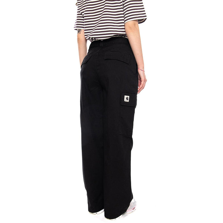 Carhartt WIP Women's Kingston Pant - Pantaloni Donna Neri I035580.89GD . CARHARTT WIP 