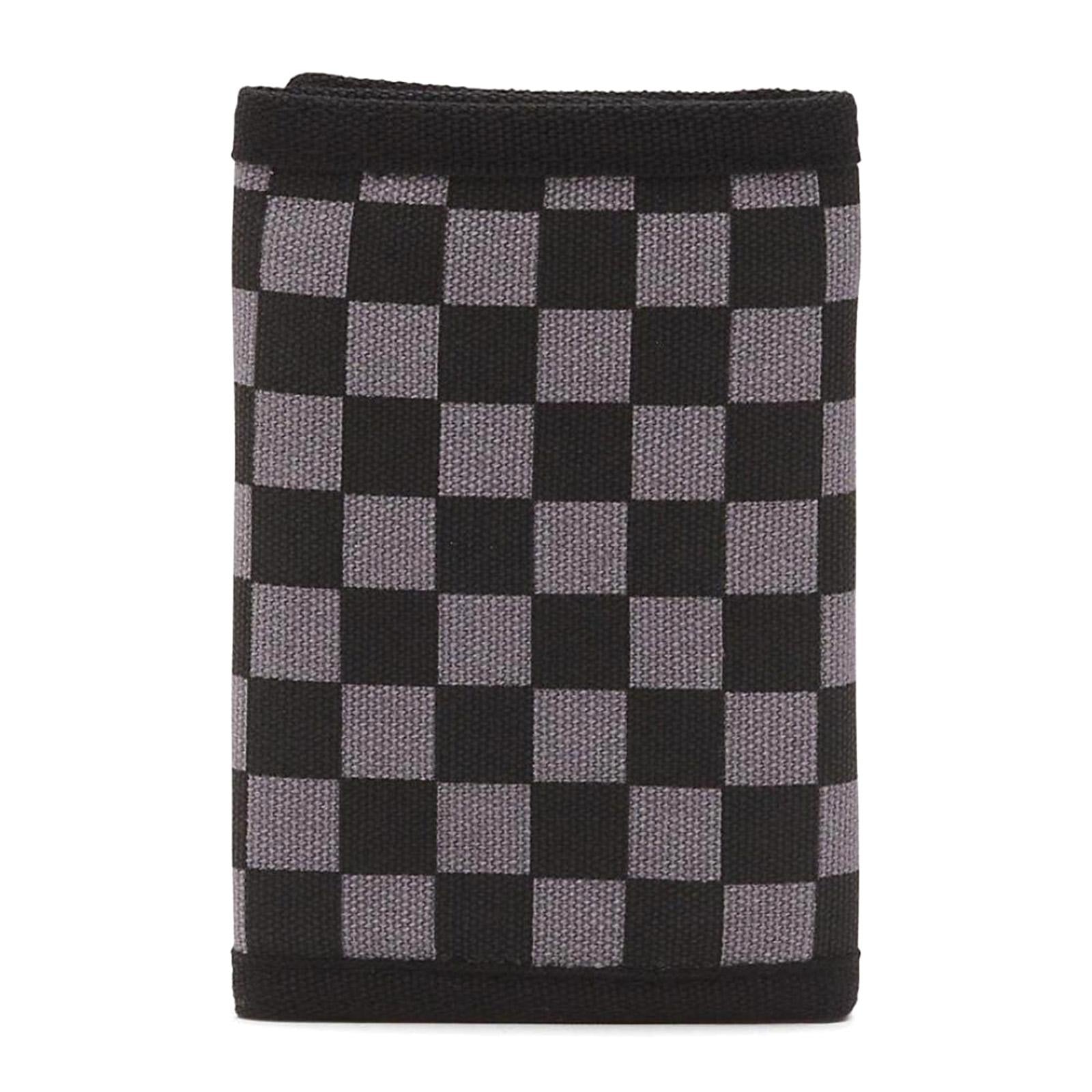 Mn Slipped - Black/Gunmetal Check - Portafogli VEJAK0J  VANS 