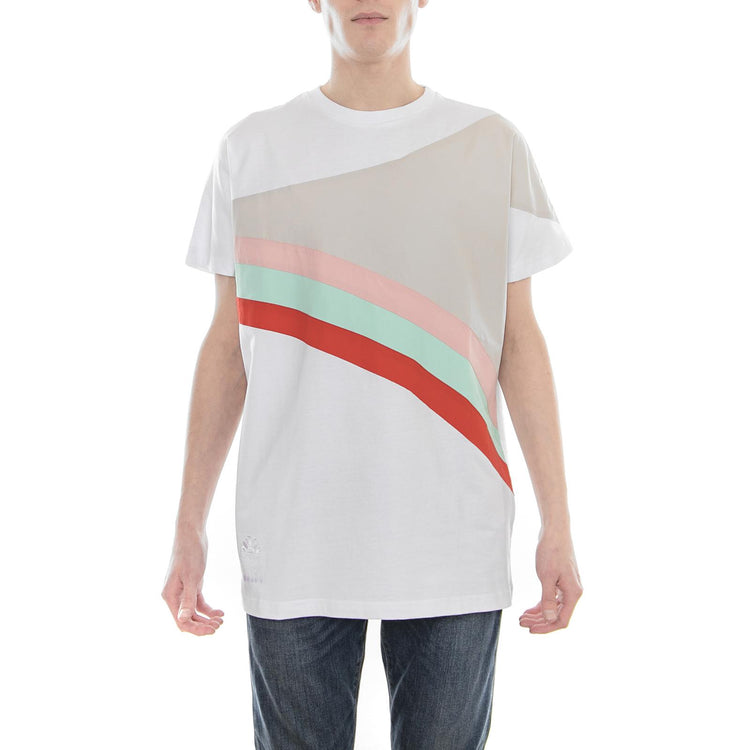 RAINBOW TEE F&F OPTICAL WHITE 115267_4  DIADORA 