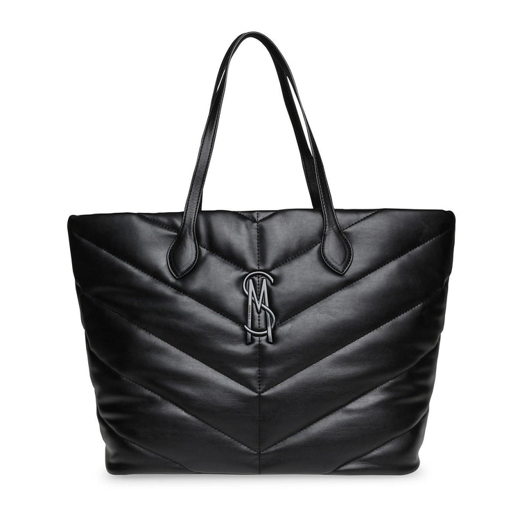 BWorking Black / Black Synthetic PU - Borsa a Tracolla Nera SMABWORKING-BBL  STEVE MADDEN 