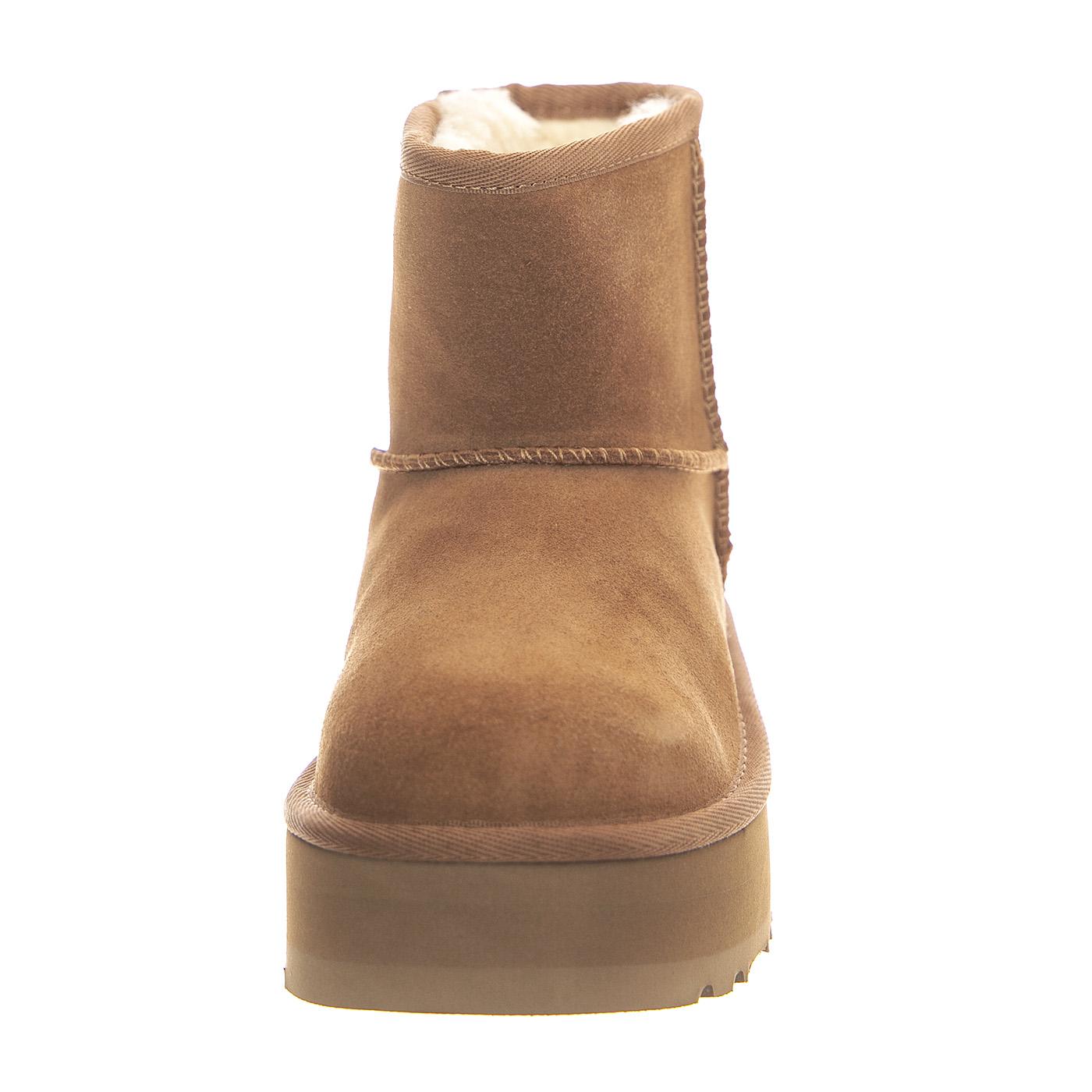 Mount Hope Fleece Brown - Stivaletti Bambini Marroni 1143700K-CHE  UGG 