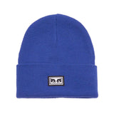 Icon Eyes Beanie Blue - Blaue Strickmütze ACCESSOIRES OBEY