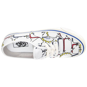 UA Authentic 44 DX (Anaheim Factory) Bubbles/ Multi - Scarpe Stringate Profilo Basso Uomo Bianche / Multi VN0A5KX4AVT1  VANS 