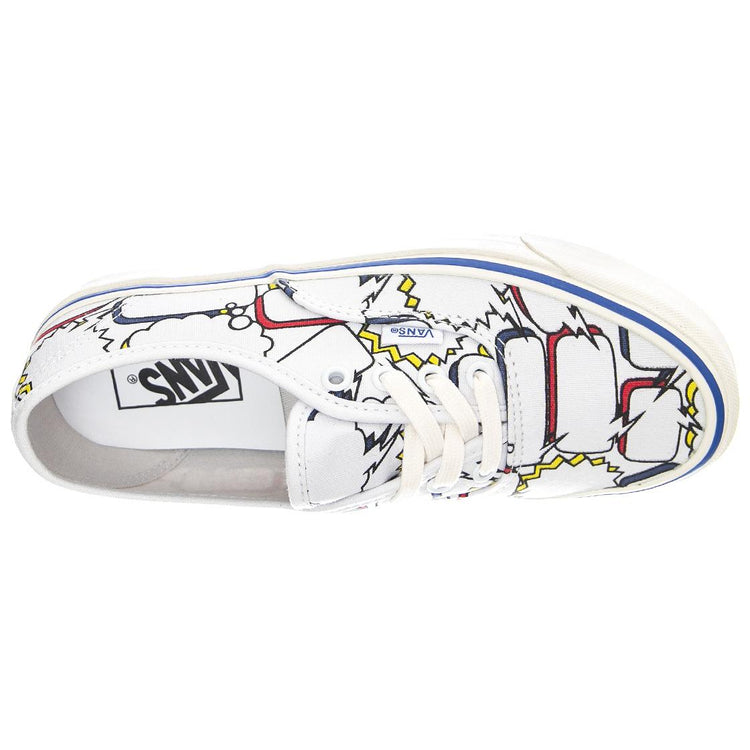 UA Authentic 44 DX (Anaheim Factory) Bubbles/ Multi - Scarpe Stringate Profilo Basso Uomo Bianche / Multi VN0A5KX4AVT1  VANS 