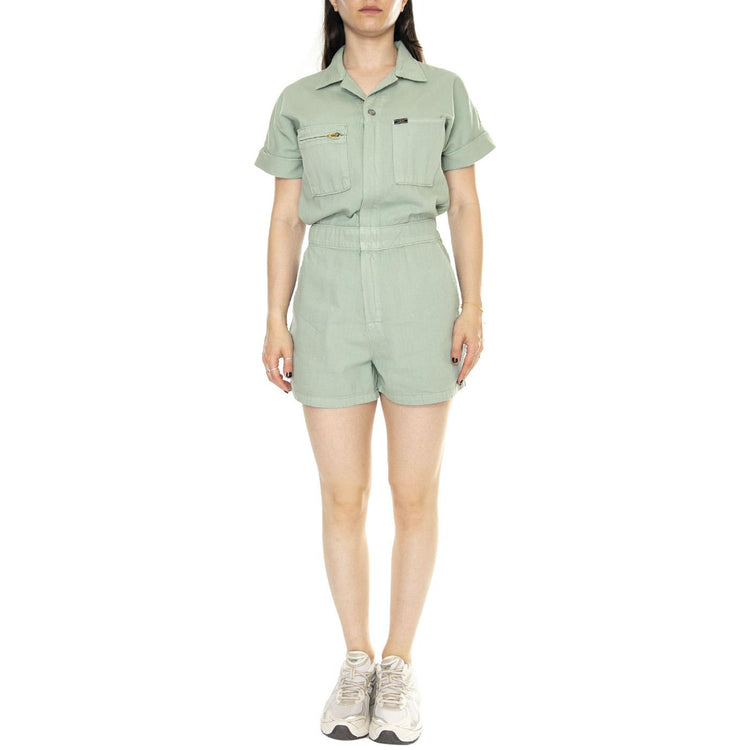 Short Unionall Intuition Grey - Abito Donna Grigio 112348972  LEE 