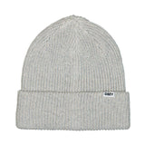 Bold Organic Beanie Ash Grey - Herren-Strickmütze in Grau von OBEY