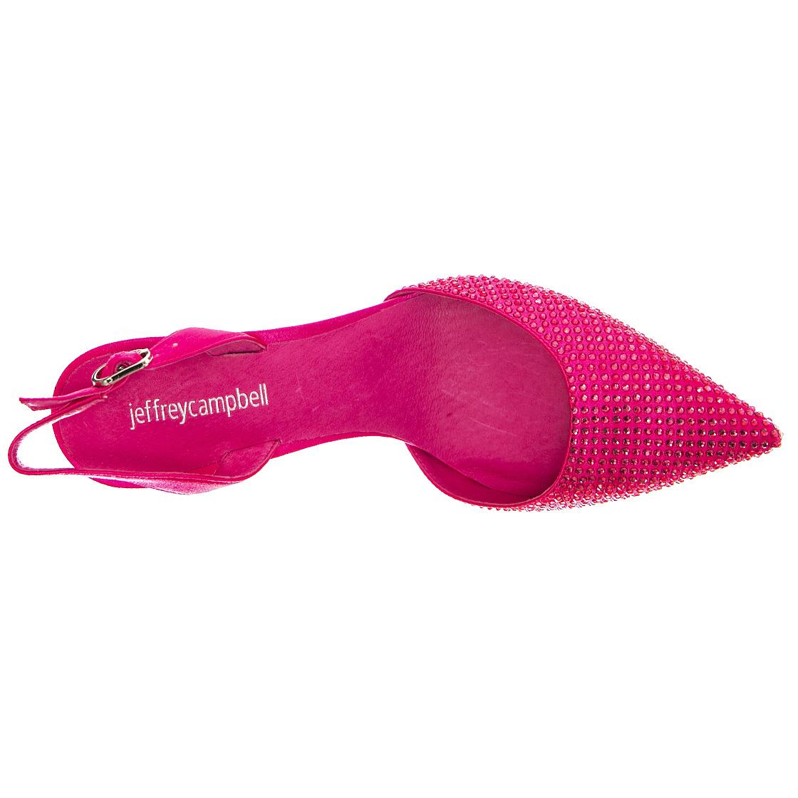 ZIVOTE FUCHSIA FABRIC - Sandali Donna Viola JCSR129PF-25-019-FUC . JEFFREY CAMPBELL 