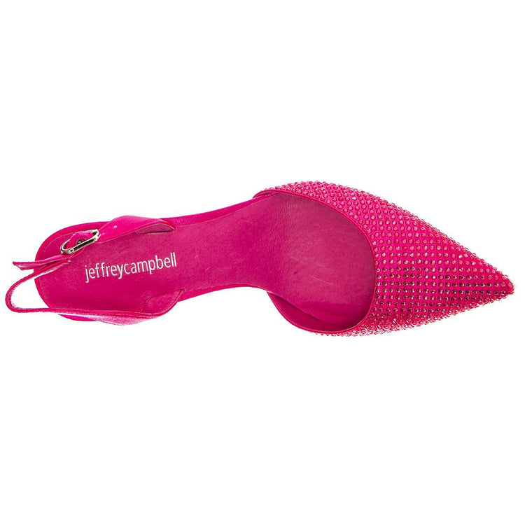 ZIVOTE FUCHSIA FABRIC - Sandali Donna Viola JCSR129PF-25-019-FUC . JEFFREY CAMPBELL 
