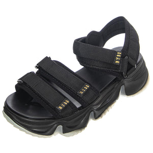 Chakra Black / Gold - Sandali Donna Neri / Oro SMSCHAKRA-BLA  STEVE MADDEN 