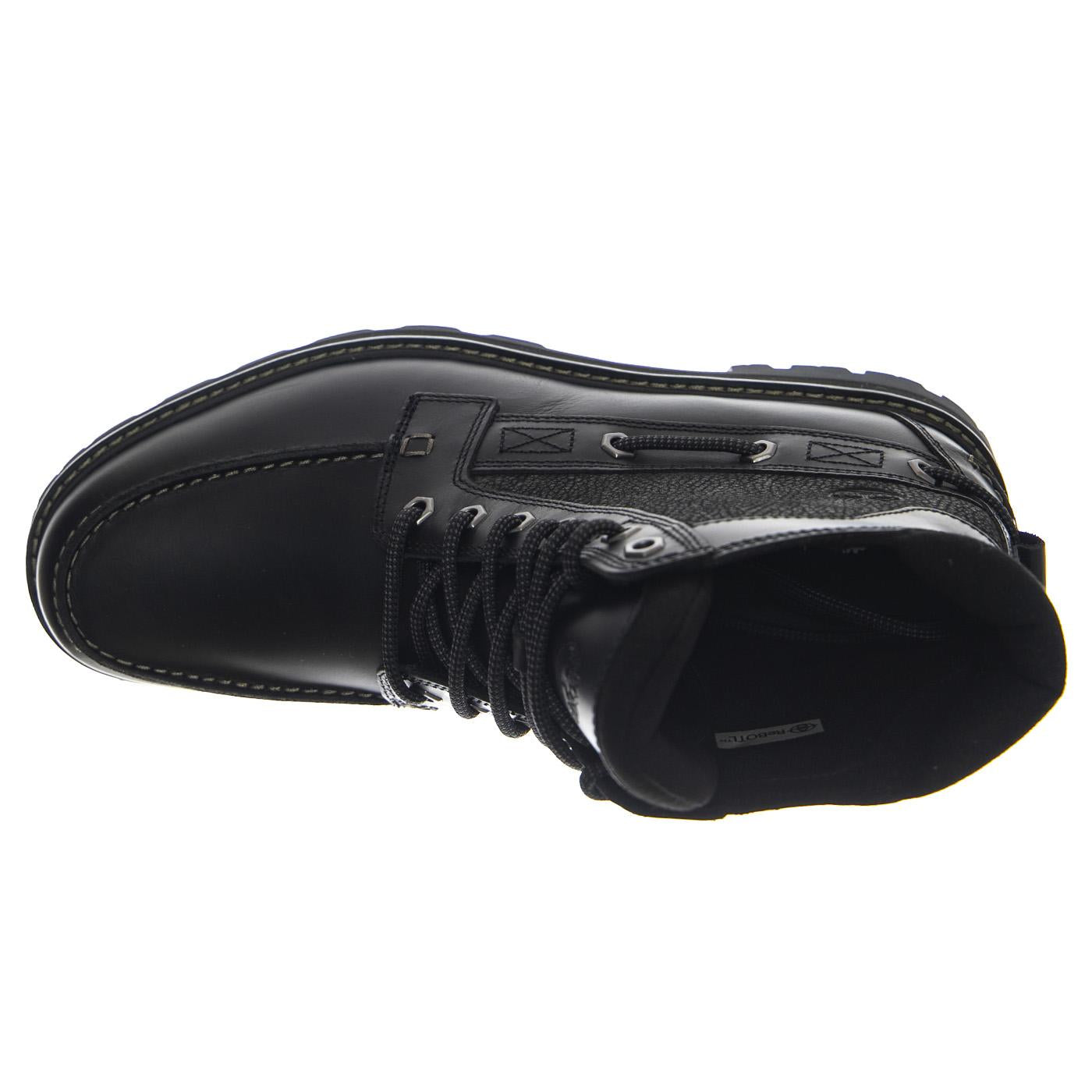 Britton Road Mid Lace Up -- Stivali Uomo Nero Pelle Full Grain TB0A697H W021 TIMBERLAND 