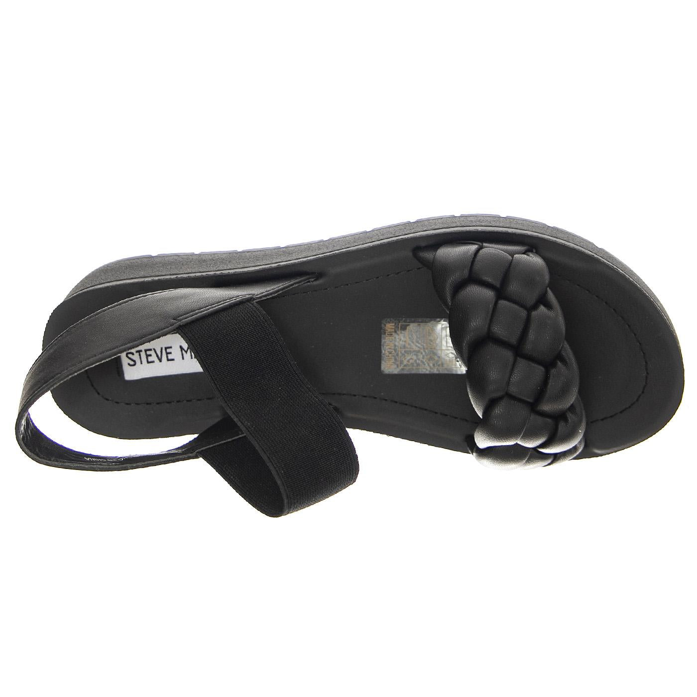 W' Keenly Black Sandals - Sandali Donna Neri SMSKEENLY-BLK  STEVE MADDEN 