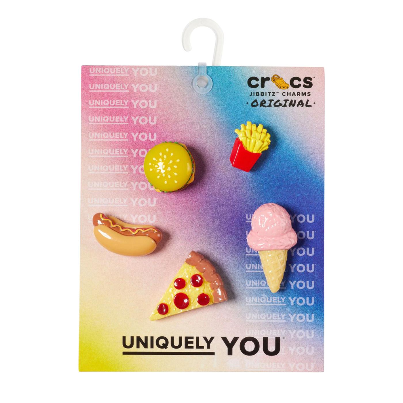 Mini 3D Food 5 Pack - Set di Charm per Calzature Crocs 10011874  CROCS 