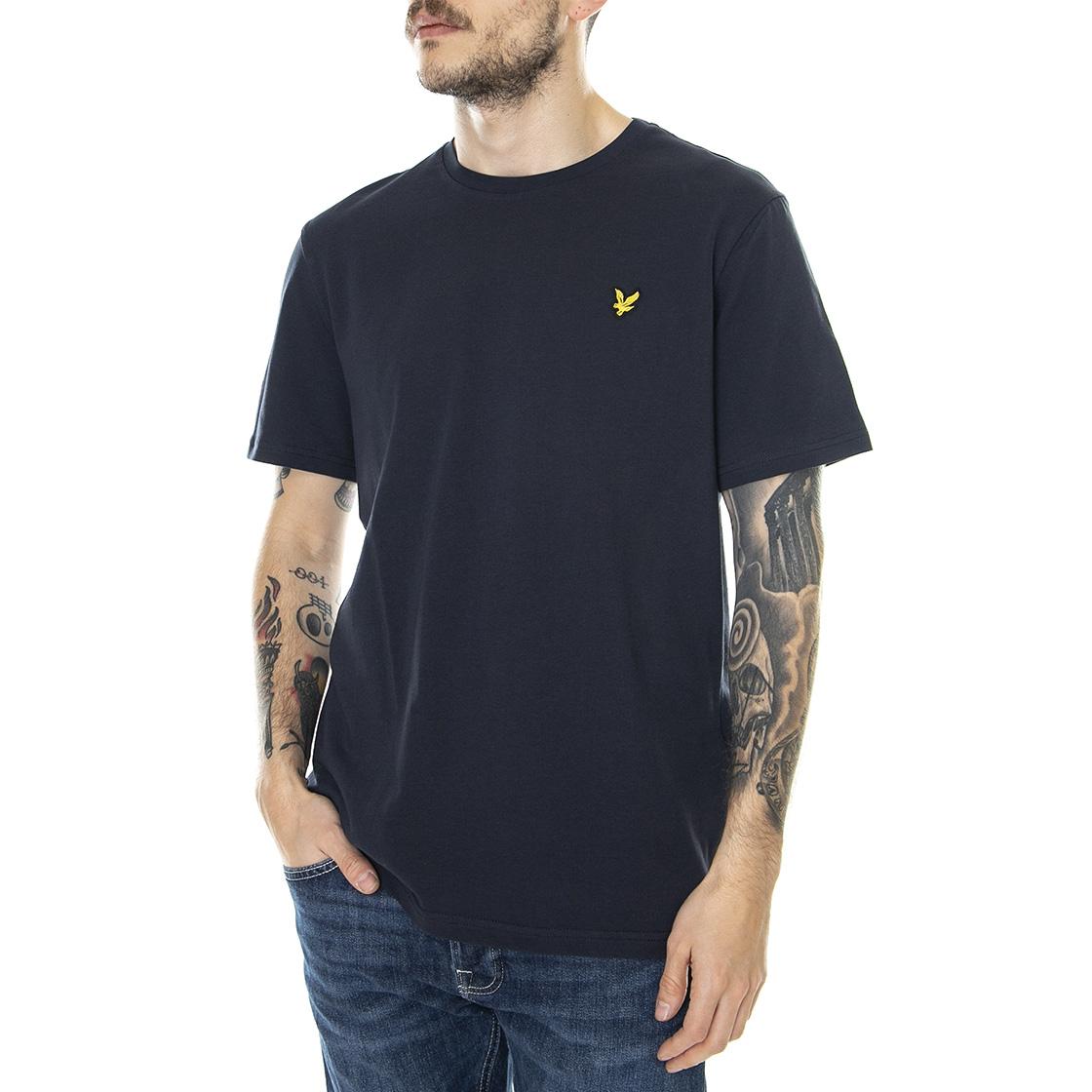 Plain T-Shirt Dark Navy / Black - Maglietta Girocollo TS400VOG Z27 LYLE & SCOTT 