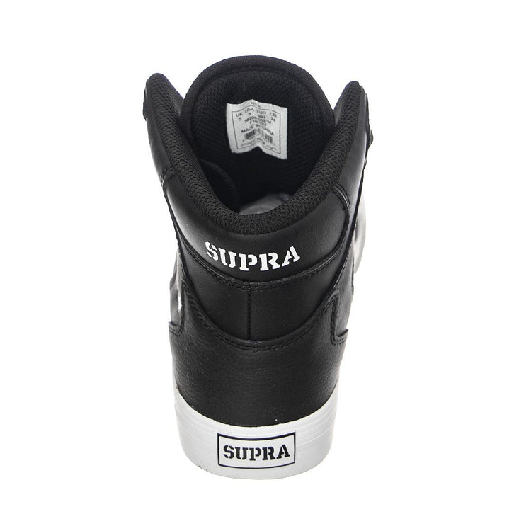 Kids Vaider - Scarpe Stringate Profilo Alto Bambino Nere 58203-002  SUPRA 