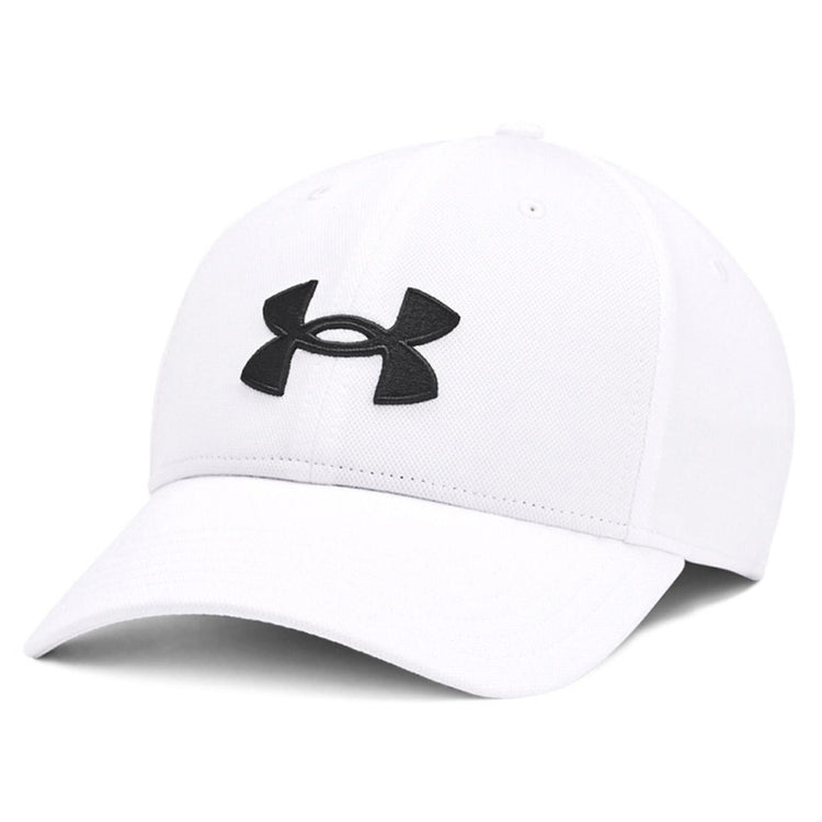 Mens UA Blitzing Adj White - Cappellino con Visiera Bianco 77-1376701-100  UNDER ARMOUR 