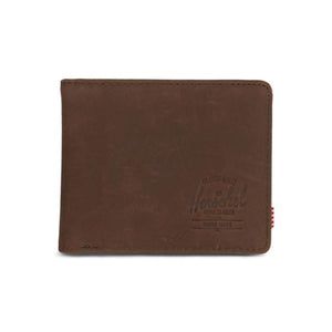 Hank Leather Rfid Nubuck Brown - Portafogli in Pelle Marrone 10368-02233-OS  HERSCHEL 