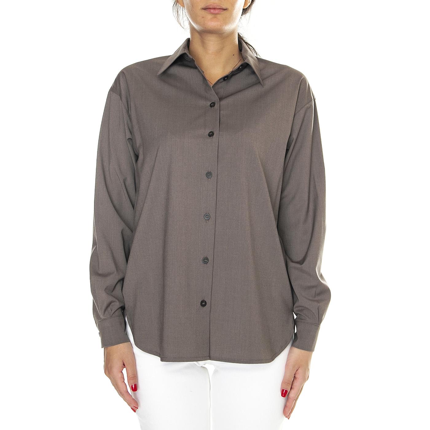 Camicia Donna 940 Grigia Grey Shirt W266C06W593-940  SKILLS 