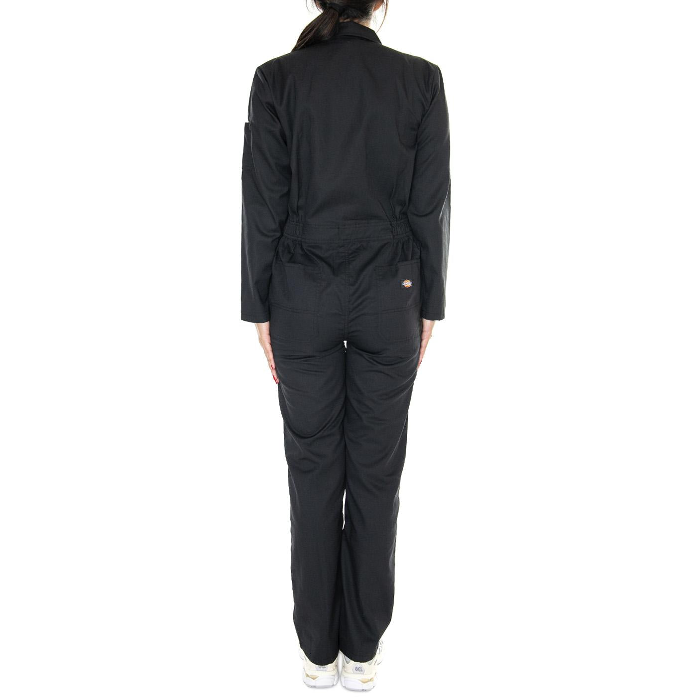 Haughton LS W Black - Pantaloni Donna Neri DK0A4XHGBLK1  DICKIES 