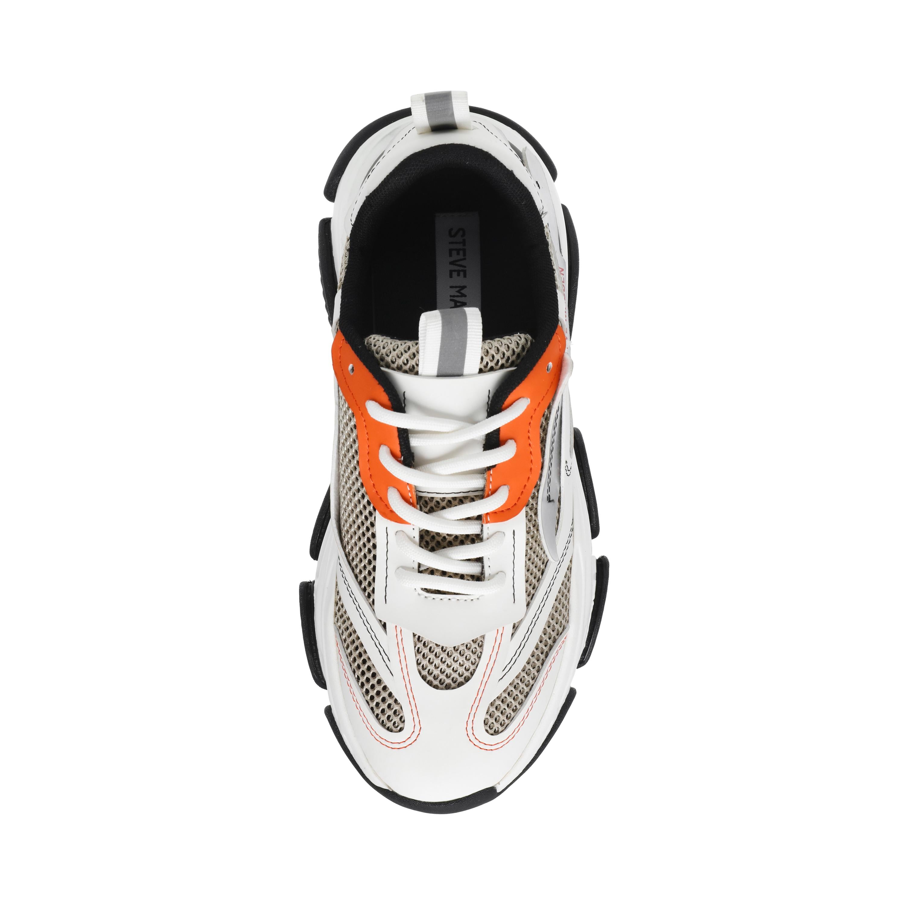 Possession Gry / Wht - Scarpe Stringate Profilo Basso Donna Grigie / Bianche SMPPOSSESSION-GRYWHT  STEVE MADDEN 