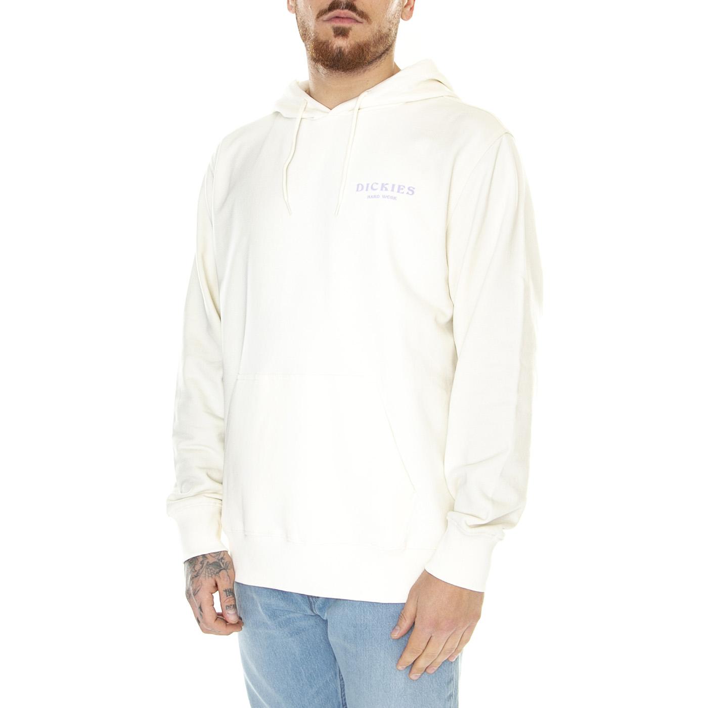 Oatfiled Cloud - Felpa con Cappuccio Uomo Bianca DK0A4Y6LC581  DICKIES 
