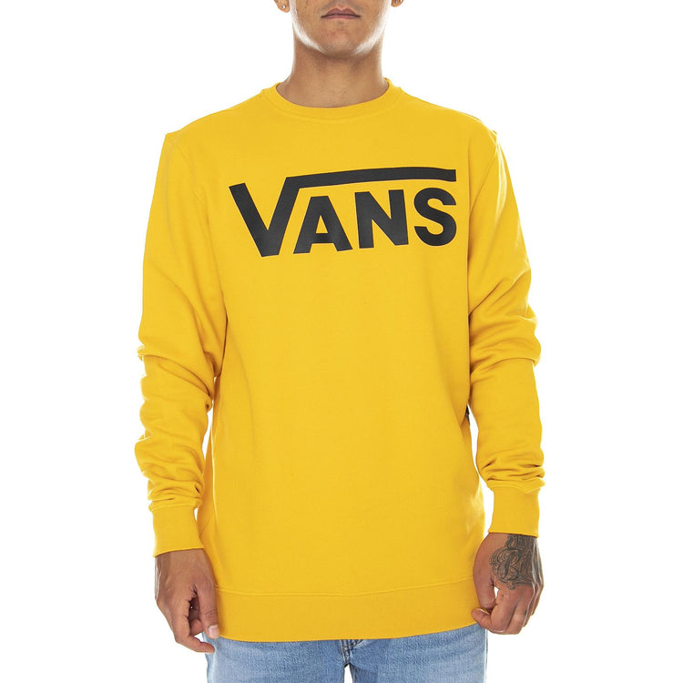 Classic II Crew - Felpa Girocollo Uomo Arancione VN0A456ALSV1  VANS 