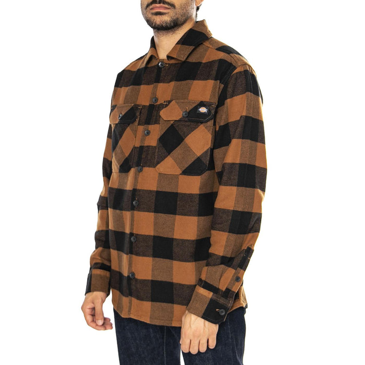 Sacramento Toffee Shirt - Camicia Uomo Multicolore DK0A4XDZK18  DICKIES 