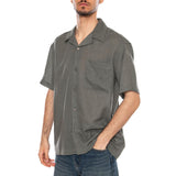 SHORT SLEEVES SHIRT CASTOR GREY - Kurzarmhemd Herren Grau Herren ONLY & SONS