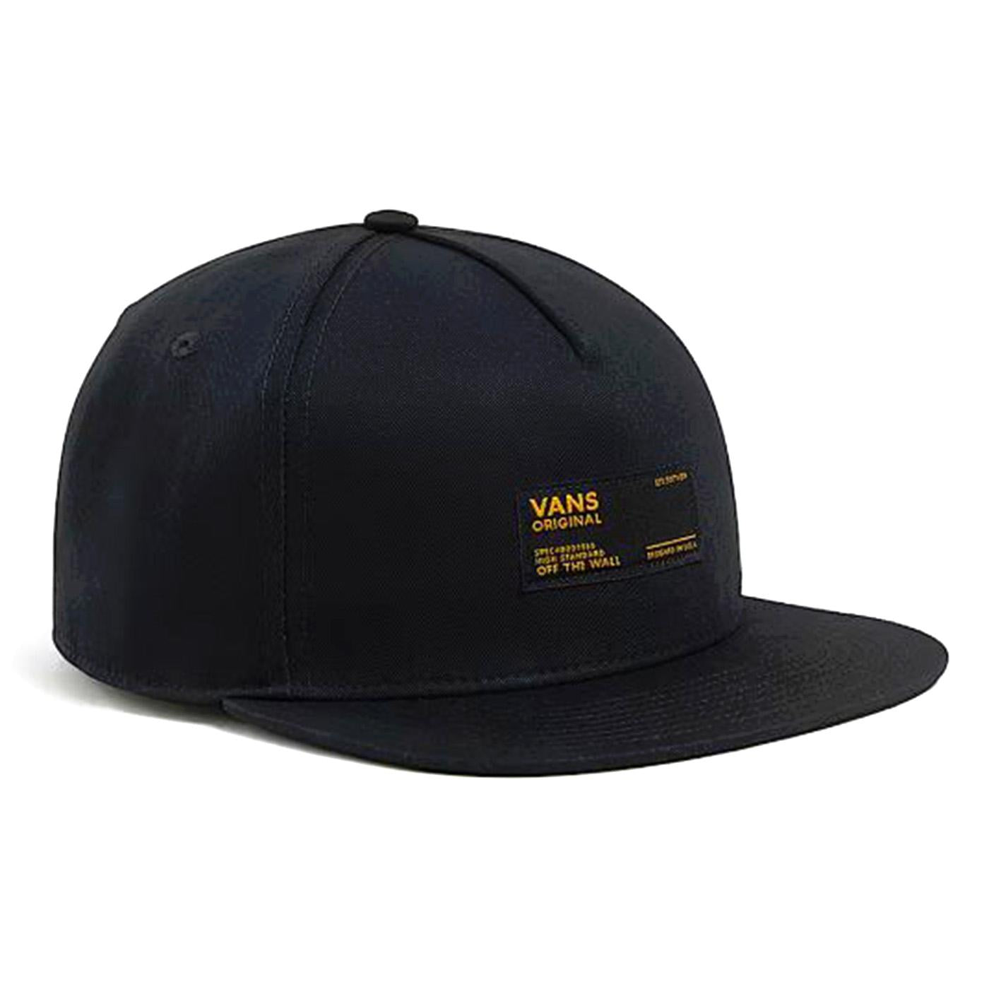 Ravenna Snapback Black - Cappellino con Visiera Nero VN000NBXBLK1  VANS 