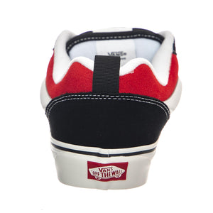 Knu Skool Red/True White - Scarpe Stringate Profilo Basso Uomo Multicolore VN0009QC6RT1  VANS 