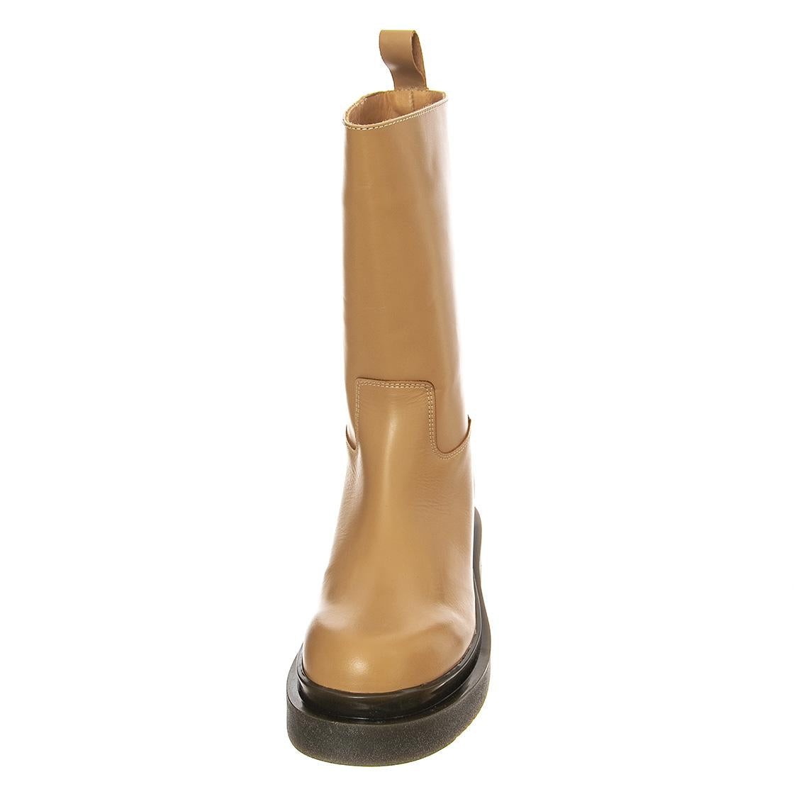 T BOOT 14 GREASY CAPPUCCINO - Stivali Altezza Media Donna Marroni BTSTBOOT14-CPG . MR BOOTS 