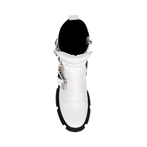Transfixed White Leat - Stivali Donna Bianchi SMSTRANSFIXED-107  STEVE MADDEN 