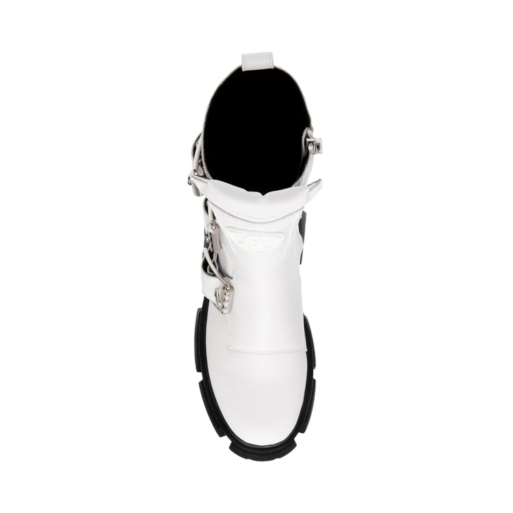Transfixed White Leat - Stivali Donna Bianchi SMSTRANSFIXED-107  STEVE MADDEN 