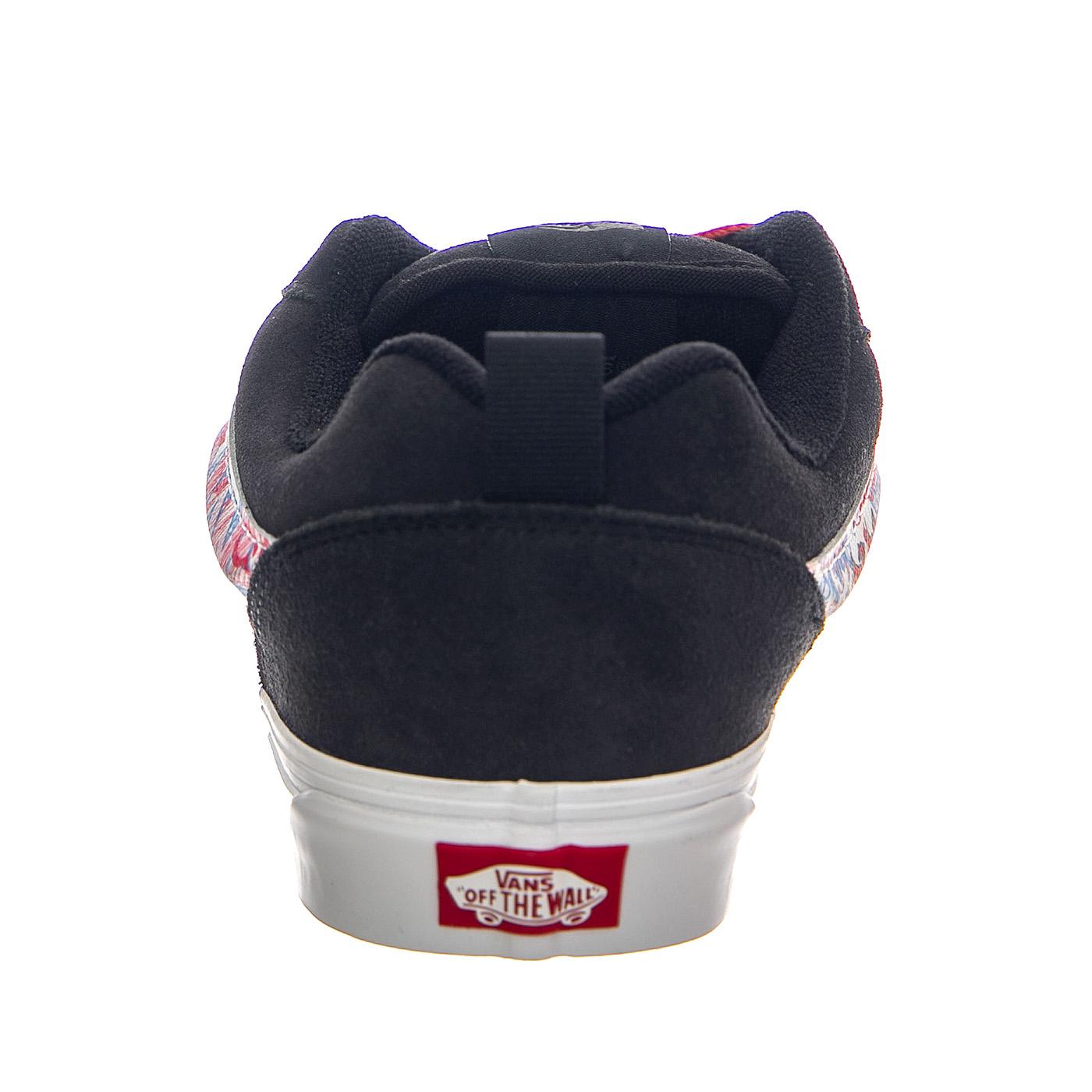 Knu Skool Black / Multi - Scarpe Profilo Basso Uomo Nere VN000CS00ZB1  VANS 