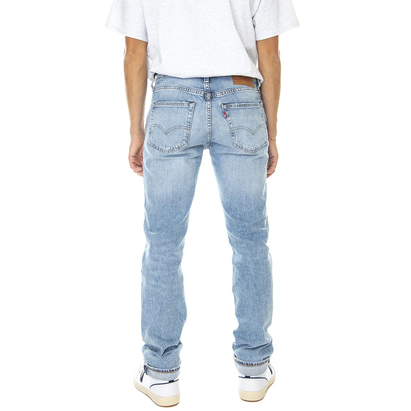 511 Slim Z1500 Medium Indigo Destructive - Pantaloni Denim Jeans Uomo Blu 04511-5465 . LEVIS 