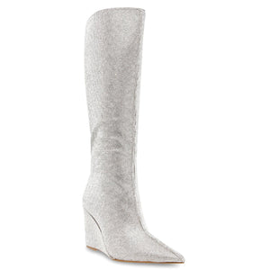 Showout Rhinestone - Stivali Donna Argento SHOW10S1  STEVE MADDEN 